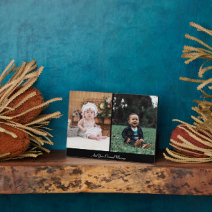 Entwerfen Sie Ihre eigene 2-FotoCollage Fotoplatte
