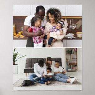 Entwerfen Sie Ihre eigene 2-FotoCollage Poster