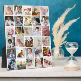 Entwerfen Sie Ihre eigene 30 FotoCollage Fotoplatte