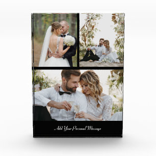 Entwerfen Sie Ihre eigene 3 FotoCollage Fotoblock