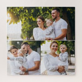 Entwerfen Sie Ihre eigene 3 FotoCollage Puzzle