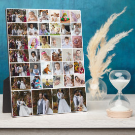 Entwerfen Sie Ihre eigene 40 FotoCollage Fotoplatte