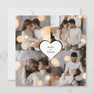 Entwerfen Sie Ihre eigene 4-FotoCollage Ankündigung