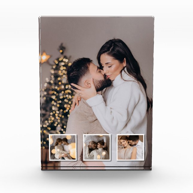 Entwerfen Sie Ihre eigene 4-FotoCollage Fotoblock (Vorderseite)