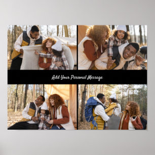 Entwerfen Sie Ihre eigene 4-FotoCollage Poster