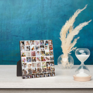 Entwerfen Sie Ihre eigene 50 FotoCollage Fotoplatte
