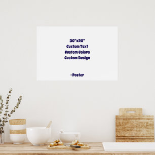 Entwerfen Sie Ihre eigene 76x51 cm matte Poster