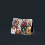 Entwerfen Sie Ihre eigene 7 FotoCollage Karte<br><div class="desc">Passen Sie Ihre Fotografie an. Sie können dieses maßgeschneiderte Produkt für besondere Anlässe wie Hochzeiten,  Geburtstage,  Weihnachten,  Feiertage,  Memorials,  Abschluss,  Geburtstage und vieles mehr machen. Es kann auch als Geschenk an Ihre beste Freundin,  nahe Freundin,  Familie und Verwandte gegeben werden.</div>