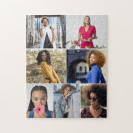 Entwerfen Sie Ihre eigene 7 FotoCollage Puzzle