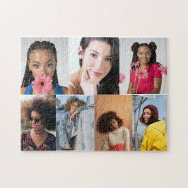 Entwerfen Sie Ihre eigene 7 FotoCollage Puzzle
