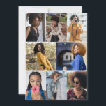 Entwerfen Sie Ihre eigene 8 FotoCollage Feiertagskarte<br><div class="desc">Passen Sie Ihre persönliche Fotografie an. Sie können dieses maßgeschneiderte Produkt für besondere Anlässe wie Hochzeiten,  Geburtstage,  Weihnachten,  Feiertage,  Memorials,  Abschluss,  Geburtstage und vieles mehr machen. Es kann auch als Geschenk an Ihre beste Freundin,  nahe Freundin,  Familie und Verwandte gegeben werden.</div>