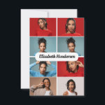 Entwerfen Sie Ihre eigene 8 FotoCollage Karte<br><div class="desc">Passen Sie Ihre persönliche Fotografie an. Sie können dieses maßgeschneiderte Produkt für besondere Anlässe wie Hochzeiten,  Geburtstage,  Weihnachten,  Feiertage,  Memorials,  Abschluss,  Geburtstage und vieles mehr machen. Es kann auch als Geschenk an Ihre beste Freundin,  nahe Freundin,  Familie und Verwandte gegeben werden.</div>