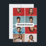 Entwerfen Sie Ihre eigene 8 FotoCollage Karte<br><div class="desc">Passen Sie Ihre persönliche Fotografie an. Sie können dieses maßgeschneiderte Produkt für besondere Anlässe wie Hochzeiten,  Geburtstage,  Weihnachten,  Feiertage,  Memorials,  Abschluss,  Geburtstage und vieles mehr machen. Es kann auch als Geschenk an Ihre beste Freundin,  nahe Freundin,  Familie und Verwandte gegeben werden.</div>