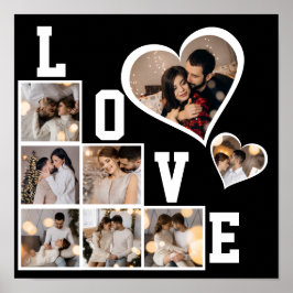 Entwerfen Sie Ihre eigene 8 FotoCollage Poster