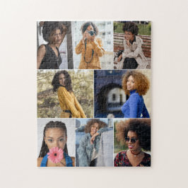 Entwerfen Sie Ihre eigene 8 FotoCollage Puzzle