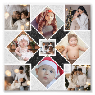 Entwerfen Sie Ihre eigene 9 FotoCollage Fotodruck