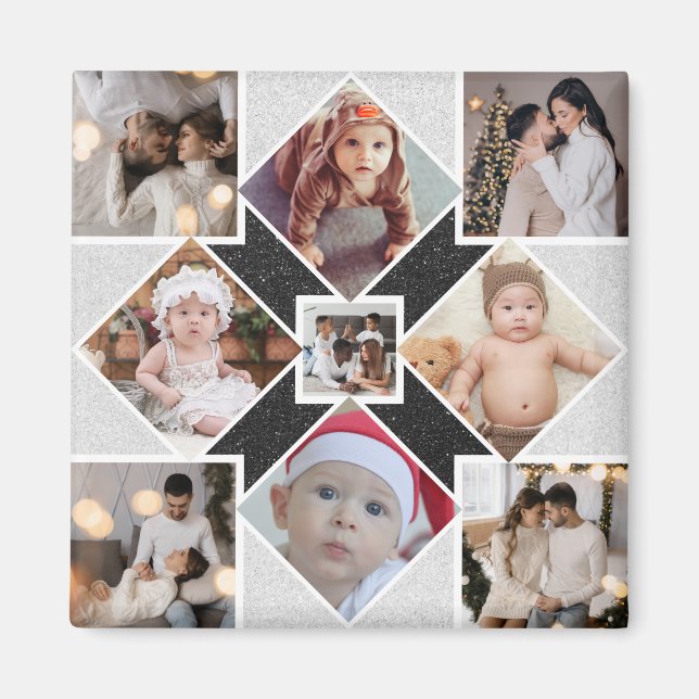 Entwerfen Sie Ihre eigene 9 FotoCollage Magnet (Vorne)