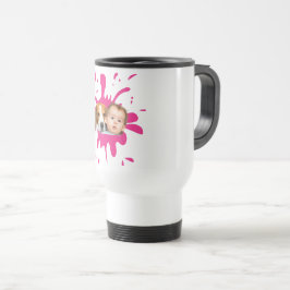 Entwerfen Sie Ihre eigene Baby-Foto-Tasse Reisebecher