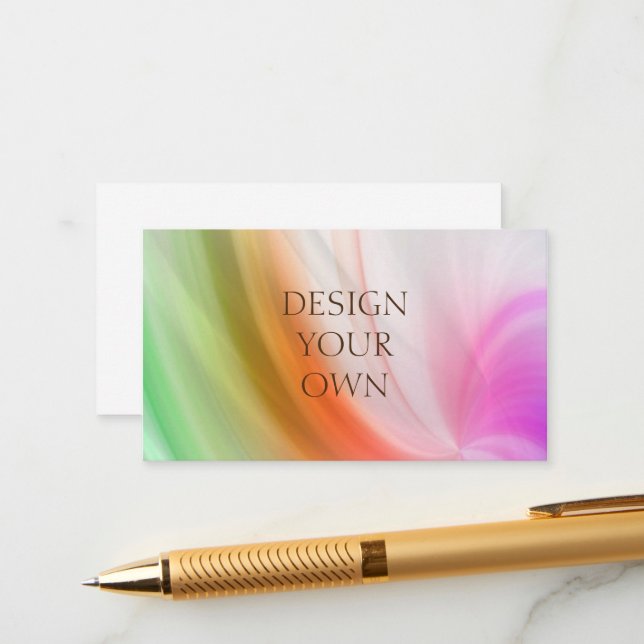 Entwerfen Sie Ihre eigene Begleitkarte (Vorderseite/Rückseite Beispiel)