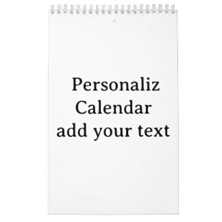 Entwerfen Sie Ihre eigene benutzerdefinierte Einze Kalender