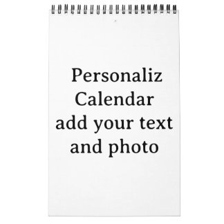Entwerfen Sie Ihre eigene benutzerdefinierte Einze Kalender