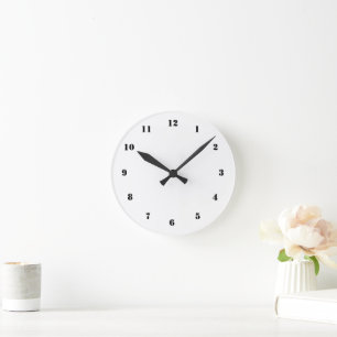 Entwerfen Sie Ihre eigene benutzerdefinierte Farb- Runde Wanduhr