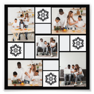 Entwerfen Sie Ihre eigene Blumenkollektion 5 Fotodruck