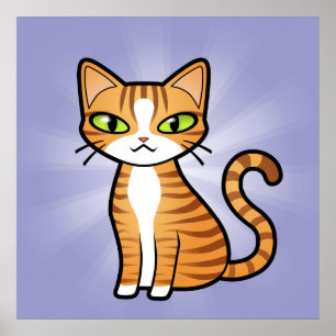 Entwerfen Sie Ihre eigene Cartoon-Chat Poster