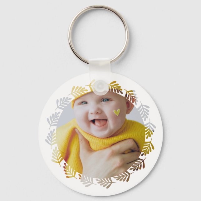 Entwerfen Sie Ihre eigene, eine Personalisierte Ke Schlüsselanhänger (Vorderseite)