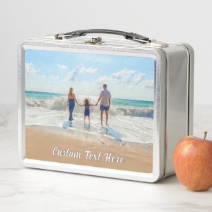 Entwerfen Sie Ihre eigene Foto-Metall-Lunchbox mit Metall Brotdose