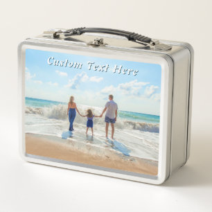 Entwerfen Sie Ihre eigene Foto-Metall-Lunchbox mit Metall Brotdose