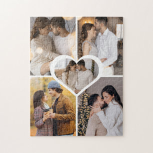 Entwerfen Sie Ihre eigene Fotocollage mit 5 Fotos Puzzle
