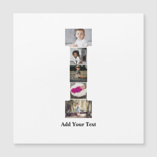 Entwerfen Sie Ihre eigene Fotocollage mit dem Buch Magnetkarte