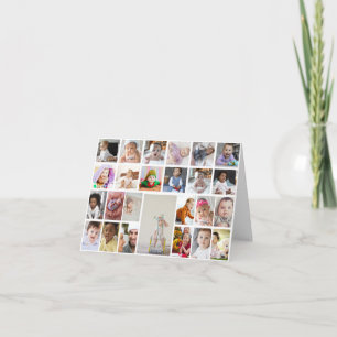 Entwerfen Sie Ihre eigene gerahmte Kunst aus 25 Fo Karte