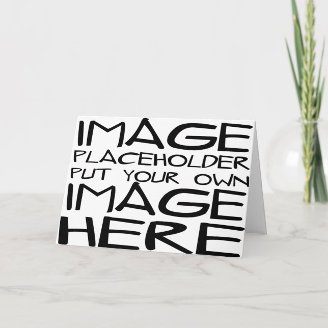 Entwerfen Sie Ihre eigene Grußkarte Karte (Vorderseite)