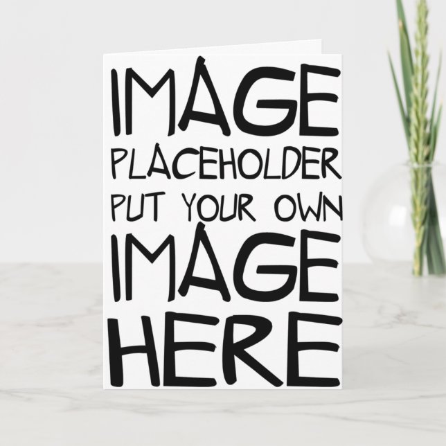 Entwerfen Sie Ihre eigene Grußkarte Karte (Vorderseite)