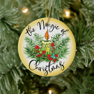 Entwerfen Sie Ihre eigene Keramik Keramik Ornament