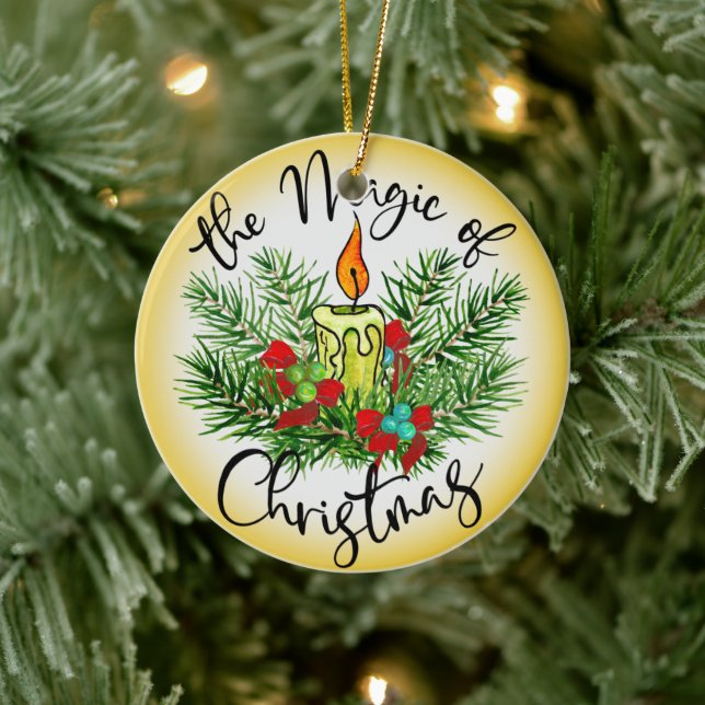 Entwerfen Sie Ihre eigene Keramik Keramik Ornament (Baum)