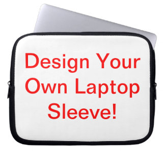 Entwerfen Sie Ihre eigene Laptop-Hülse Laptopschutzhülle
