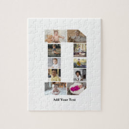 Entwerfen Sie Ihre eigene Letter-D-FotoCollage Puzzle