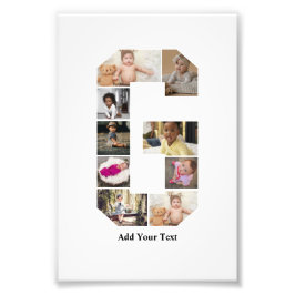 Entwerfen Sie Ihre eigene Letter-G-FotoCollage Fotodruck