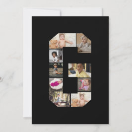 Entwerfen Sie Ihre eigene Letter-G-FotoCollage Karte