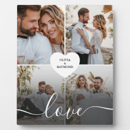 Entwerfen Sie Ihre eigene Liebe Collage Fotografy Fotoplatte