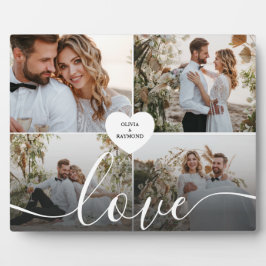 Entwerfen Sie Ihre eigene Liebe Collage Fotografy Fotoplatte