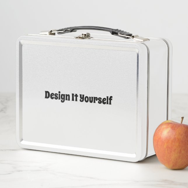 Entwerfen Sie Ihre eigene Metal Lunch Box (Beispiel)