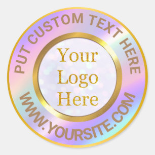 Entwerfen Sie Ihre eigene, moderne Logo-Business-K Runder Aufkleber