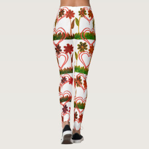 Entwerfen Sie Ihre eigene Niedliche, hübsche Blume Leggings