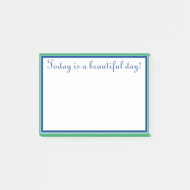 Entwerfen Sie Ihre eigene Personalisierte, maßgesc Post-it Klebezettel (Vorderseite)