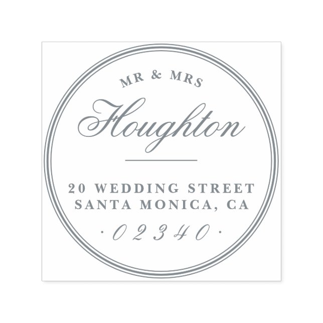 Entwerfen Sie Ihre eigene Personalisierte Rücksend Permastempel (Design)