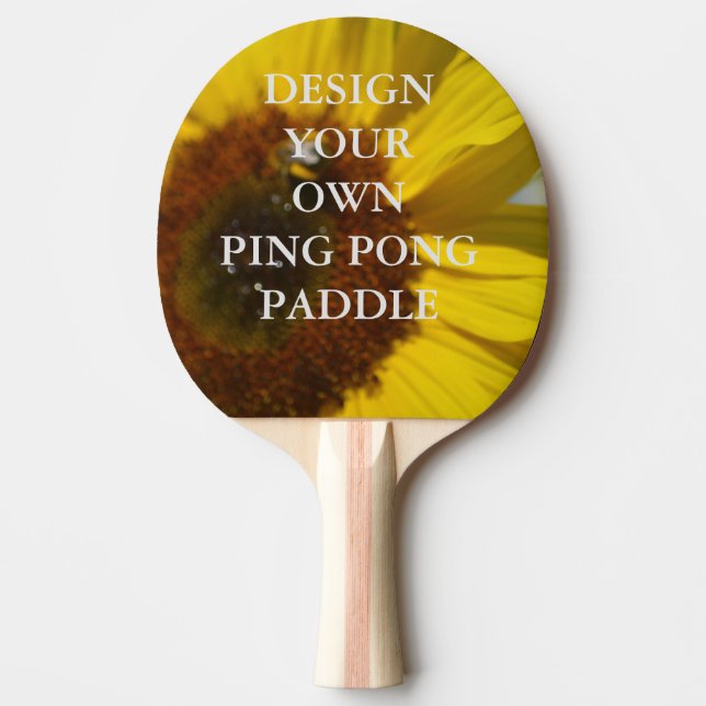 Entwerfen Sie Ihre eigene Pingpong-Paddel Tischtennis Schläger (Vorderseite)